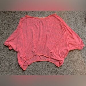 Daytrip Salmon Colored Boxy Top